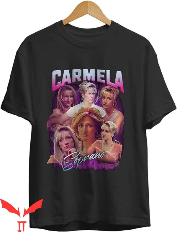 Carmela Soprano T-Shirt Vintage Carmelas Merch Tee Shirt