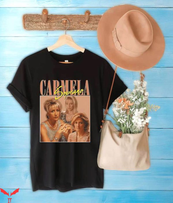 Carmela Soprano T-Shirt Vintage Graphic Funny Design Tee