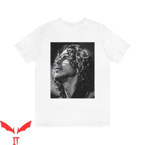 Chris Cornell 90 T-Shirt Rock Music Minimalist Album Tee
