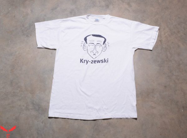 Coach K Funeral T-Shirt Vintage 90s Kry-Zewski Basketball