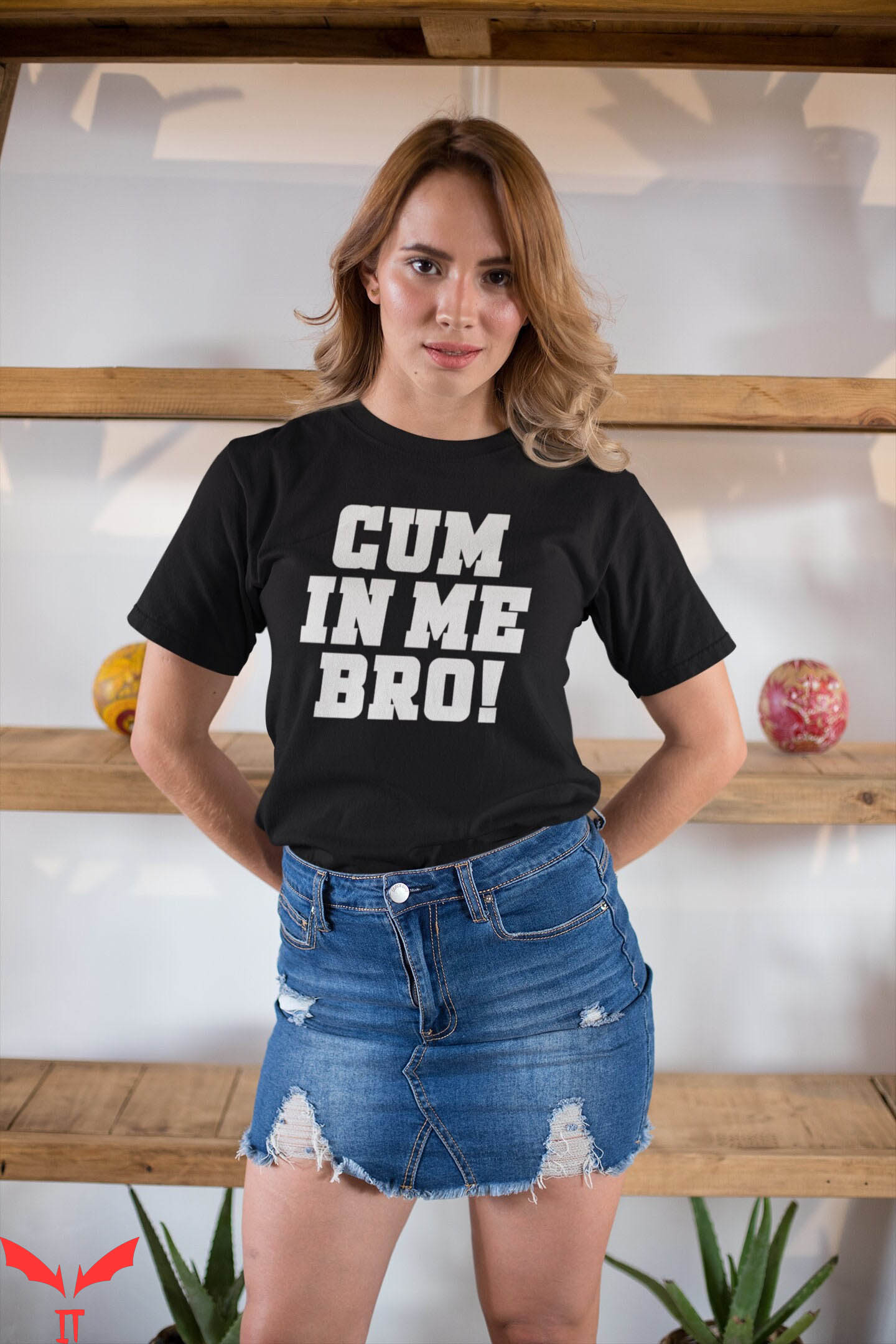 Cum In Me Bro T-Shirt Hot Sexy Funny Meme Cool Tee Shirt