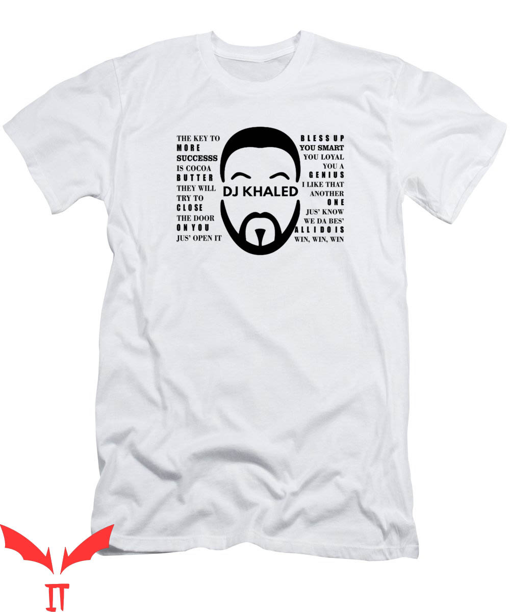 DJ Khaled They T-Shirt The Key To Success Cool Graphic Tee