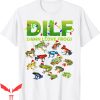 Damn I Love Frogs T-Shirt DILF Christmas Funny Animals Tee
