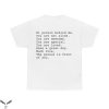 Dear Person Behind Me T-Shirt Retro Graphic Cool Design