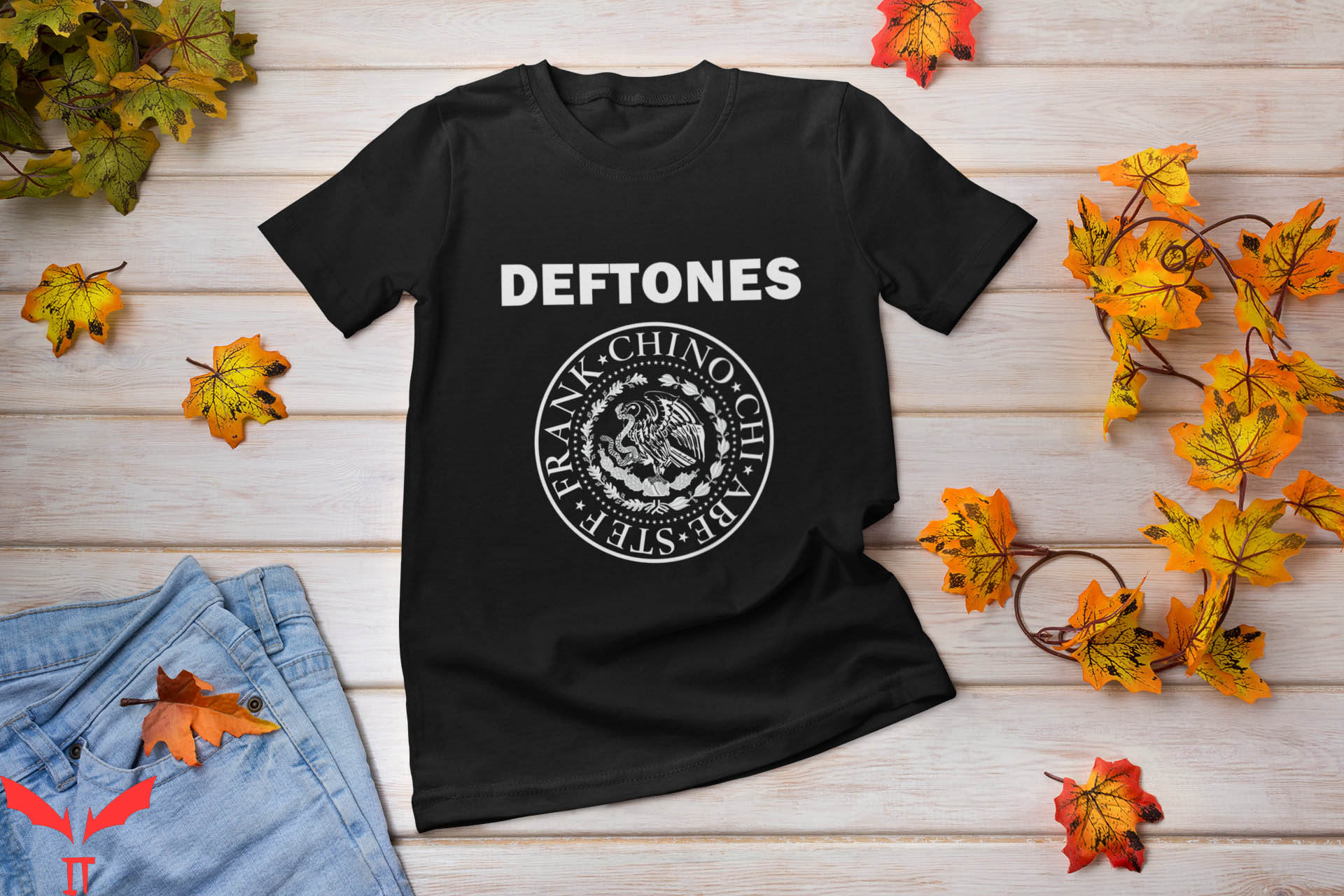 Deftones Around The Fur T-Shirt Deftones Tee Chino Moreno