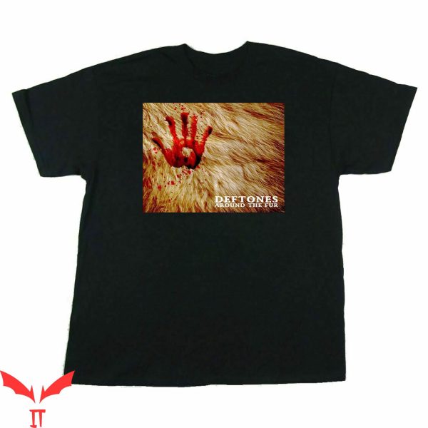 Deftones Around The Fur T-Shirt Second Studio Album Cover