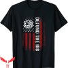 Defund The IRS T-Shirt Funny Humour IRS Vintage USA Flag