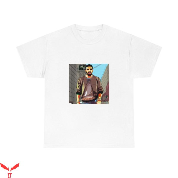 Drake Eva T-Shirt Drake In GTA 6 Graphic Trendy Design Tee