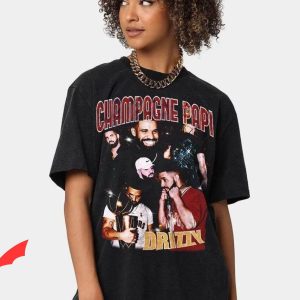 Drake Eva T-Shirt Vintage Drake Hip Hop Graphic Tee Shirt