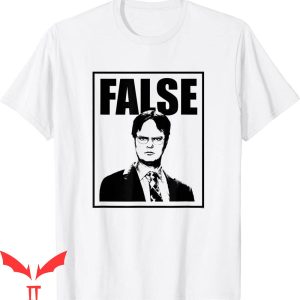 Dwight Anime T-Shirt The Office Dwight False Posterised Tee