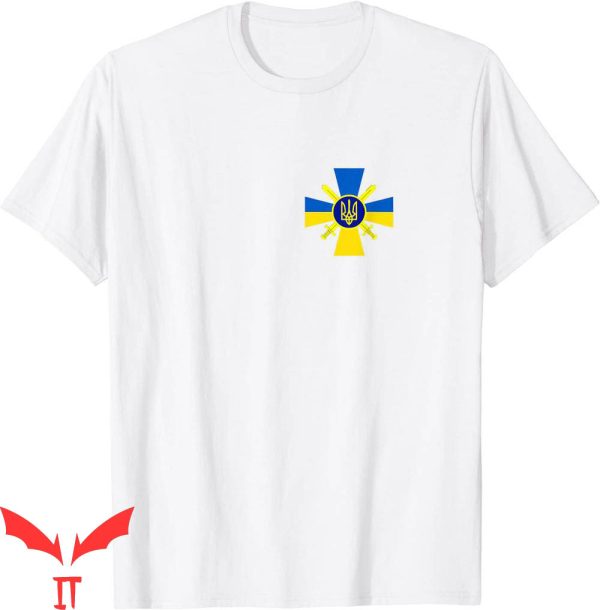 Fight Like Ukrainian T-Shirt Cool Graphic Design Tee Shirt