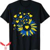 Fight Like Ukrainian T-Shirt Support Ukraine Sunflower Flag
