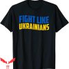Fight Like Ukrainian T-Shirt Ukraine Support Vintage T-Shirt