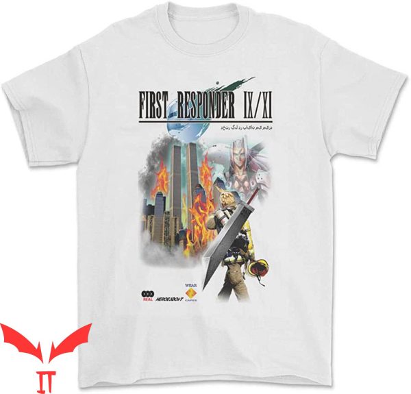 Final Fantasy 9 11 T-Shirt Cool Graphic Vintage Design