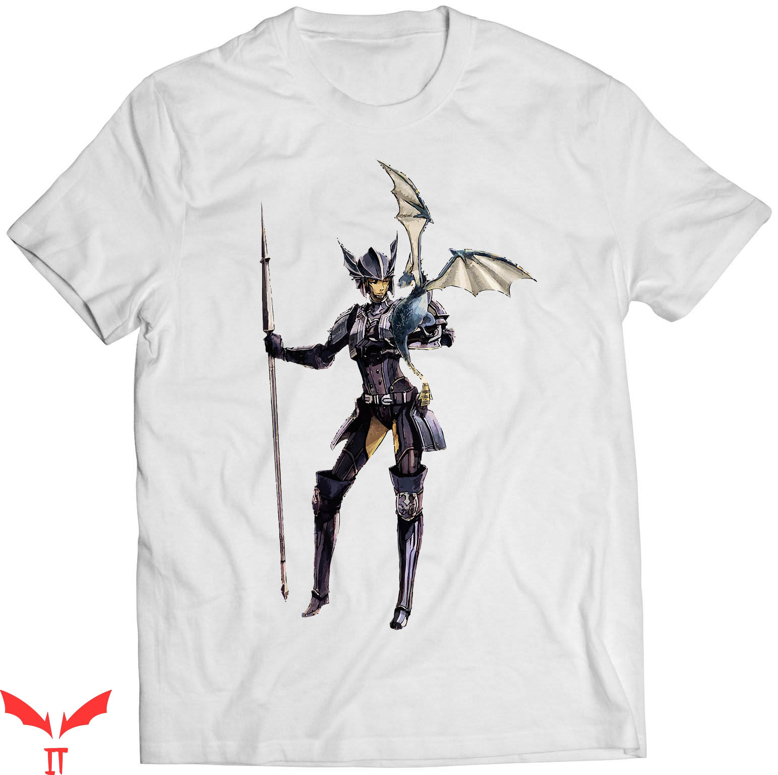 Final Fantasy 9 11 T-Shirt Dragoon FF11 XI Cool Graphic