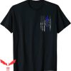 First Responder T-Shirt EMT First Responder Flag Tee Shirt