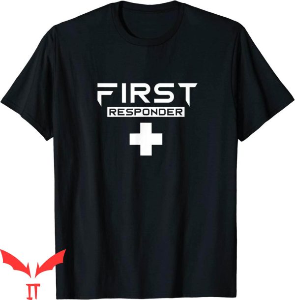 First Responder T-Shirt EMT Paramedic Emergency Aid Helper
