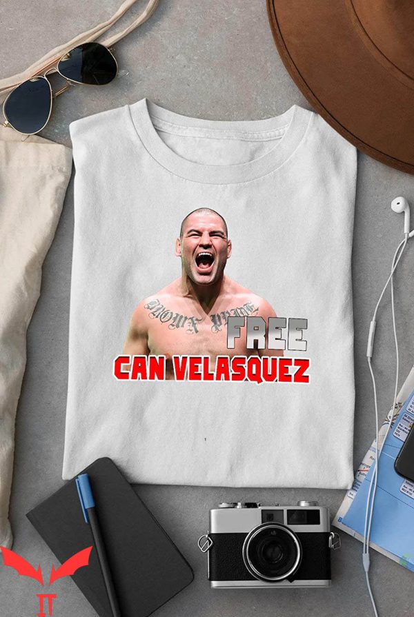 Free Cain Velasquez T-Shirt Cain Velasquez Wrestler Tee
