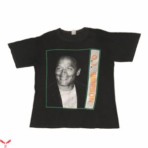 Free OJ T-Shirt Vintage 90s OJ Simpson Graphic Tee Shirt