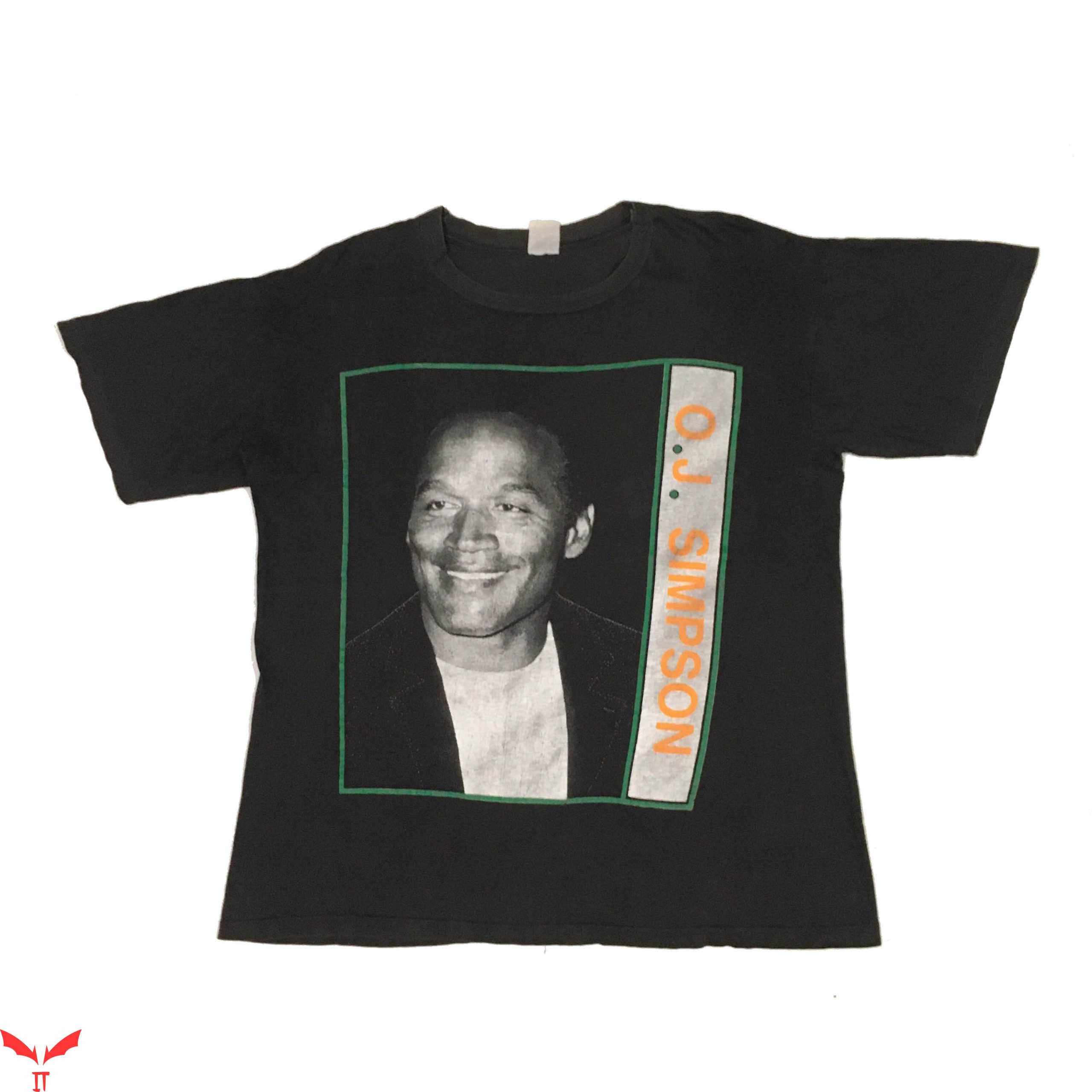 Free OJ T-Shirt Vintage 90s OJ Simpson Graphic Tee Shirt