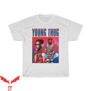 Free Thugger T-Shirt Young Thug Hiphop Rap Vintage Shirt