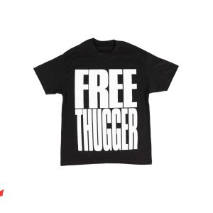 Free YSL T-Shirt Free Thugger Graphic Cool Design Tee Shirt