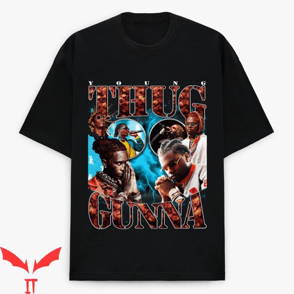 Free YSL T-Shirt Free Young Thug Gunna YSL Graphic Tee Shirt
