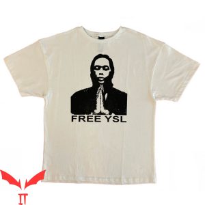 Free YSL T-Shirt Prayer Graphic Cool Design Funny Style Tee