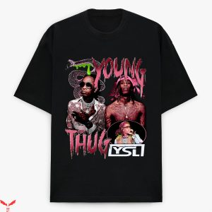 Free YSL T-Shirt Young Thug Barter 6 Cool Graphic Tee Shirt