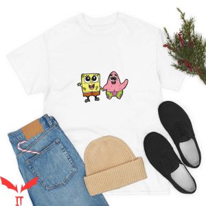 Gangster Spongebob T-Shirt Best Friends Spongebob Patrick
