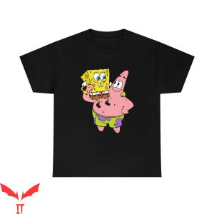 Gangster Spongebob T-Shirt Bob &amp; Patrick Cartoons TV Show