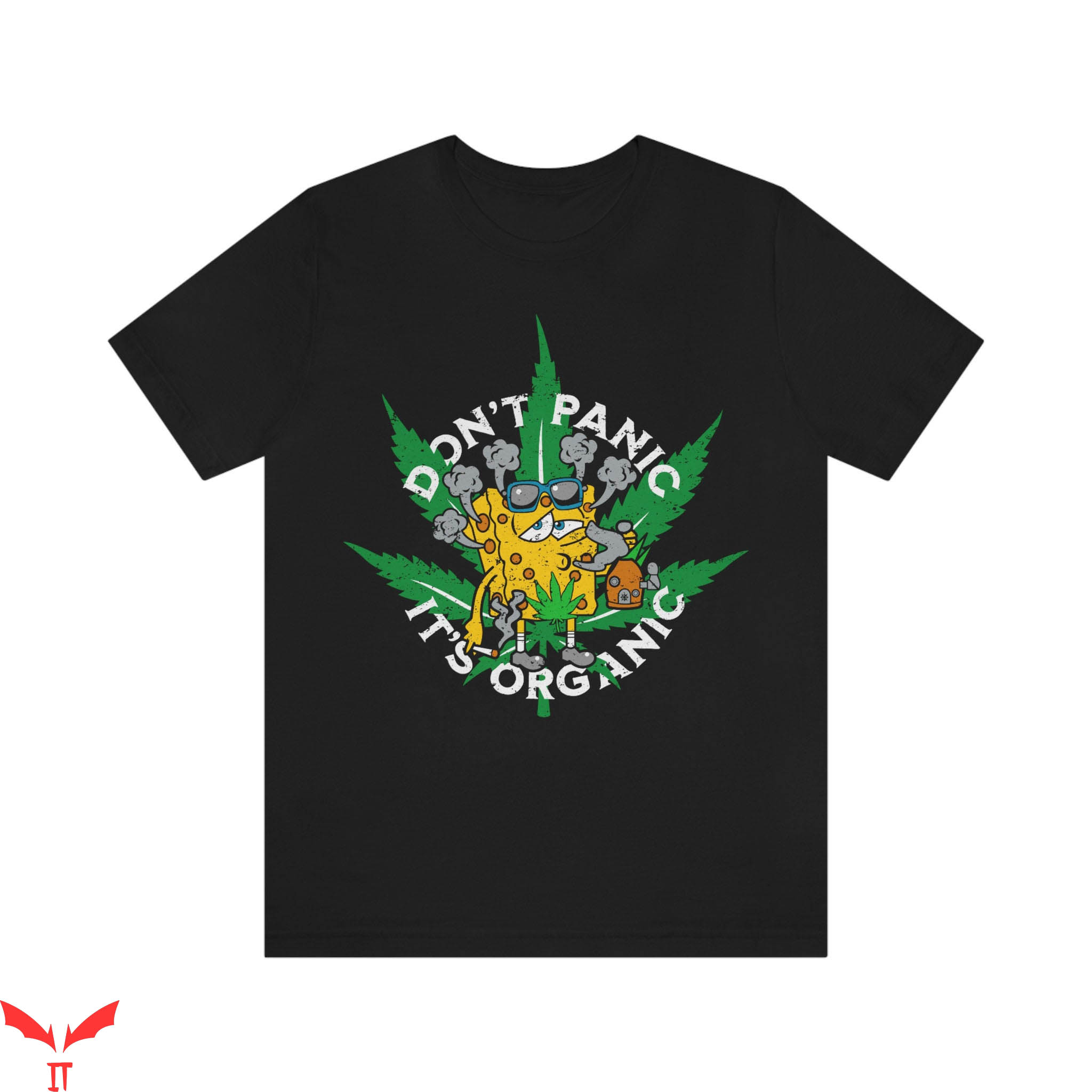 Gangster Spongebob T-Shirt Chilled Out Marijuana Fun Tee