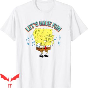 Gangster Spongebob T-Shirt Let’s Have Fun Cool Tee Shirt