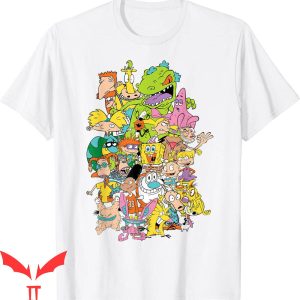 Gangster Spongebob T-Shirt Nick 90s Throwback Character Tee