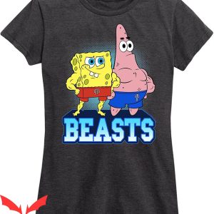 Gangster Spongebob T-Shirt Spongebob Beasts Funny Shirt