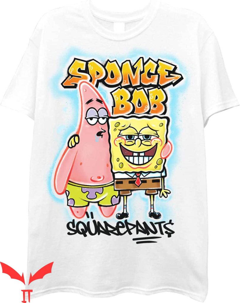 Gangster Spongebob T-Shirt Spongebob, Patrick & Krusty Krab