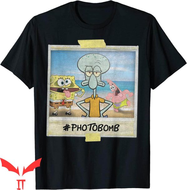 Gangster Spongebob T-Shirt Spongebob Squarepants Squidward