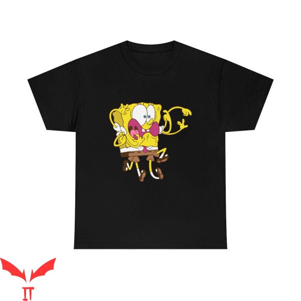 Gangster Spongebob T-Shirt Squarepants Cartoons TV Show