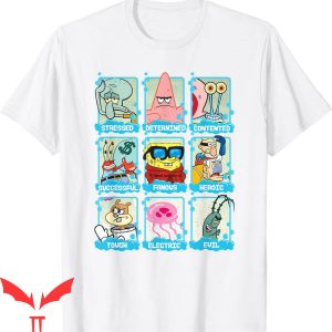 Gangster Spongebob T-Shirt The Look Of Spongebob Characters
