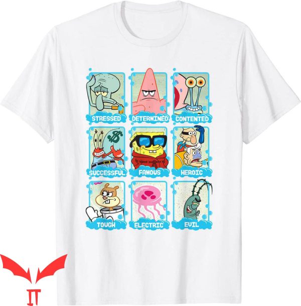 Gangster Spongebob T-Shirt The Look Of Spongebob Characters