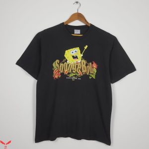 Gangster Spongebob T-Shirt Vintage Cartoon Network Tee Shirt