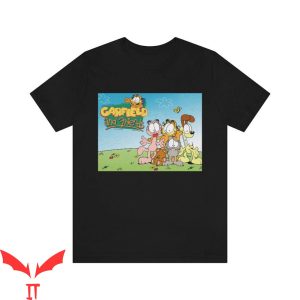 Gay Garfield T-Shirt Garfield And Friends Funny Graphic Tee