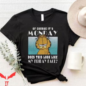 Gay Garfield T-Shirt Garfield Monday Funny Meme Tee Shirt