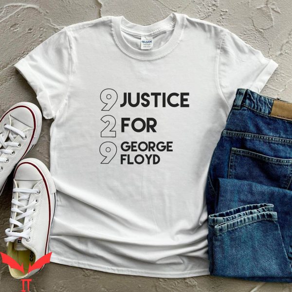 George Floyd T-Shirt Justice For George Floyd Graphic Tee