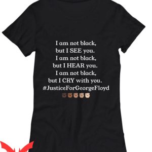 George Floyd T-Shirt Justice For George I Can’t Breathe
