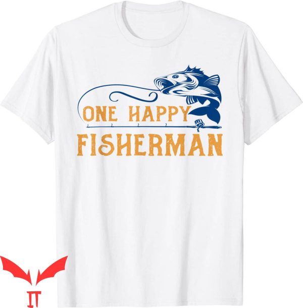 Happy Fisherman T-Shirt The Happy Fisherman Tee Shirt