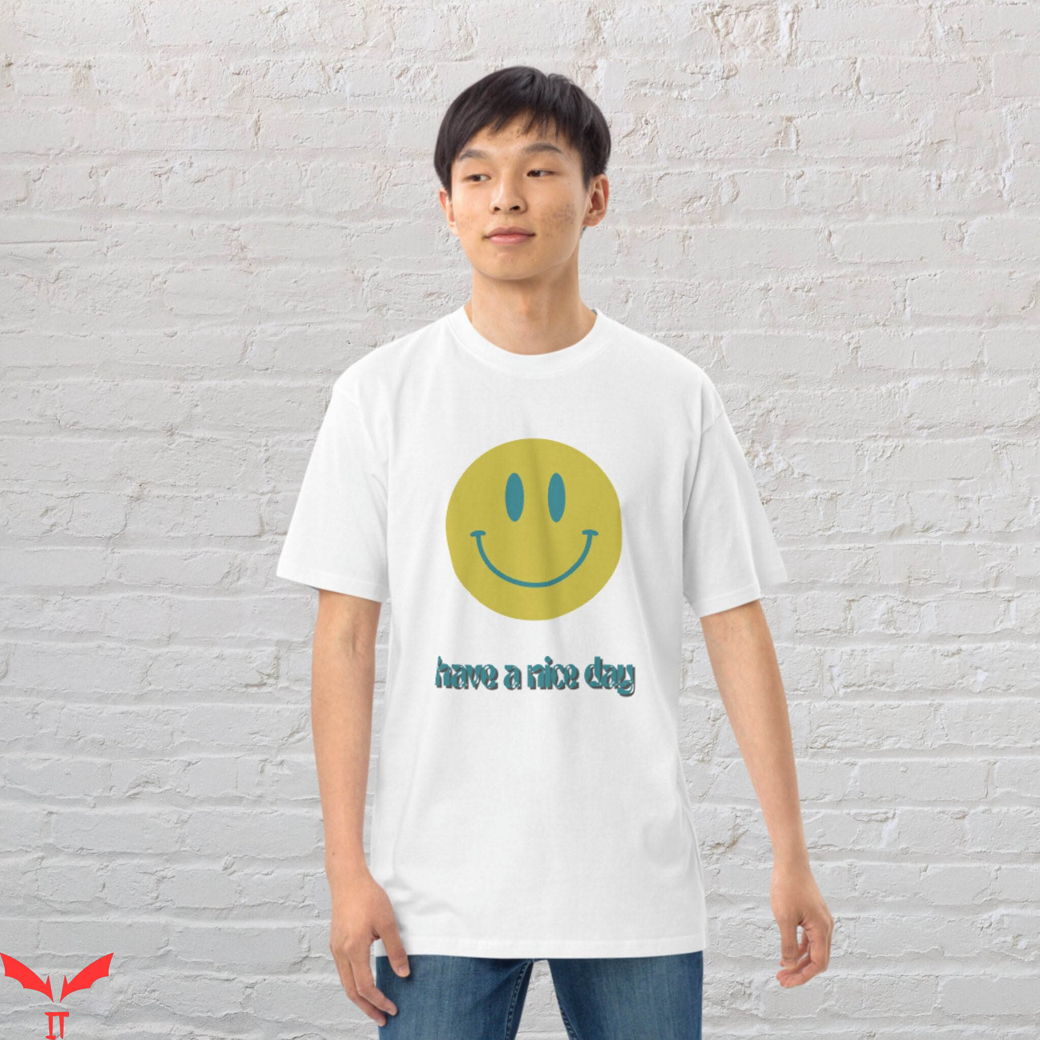 Have A Day T-Shirt Smiley Face Have A Nice Day Shirt Fashion