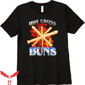 Hot Cross Buns T-Shirt Funny Pattern Classic Tee Shirt