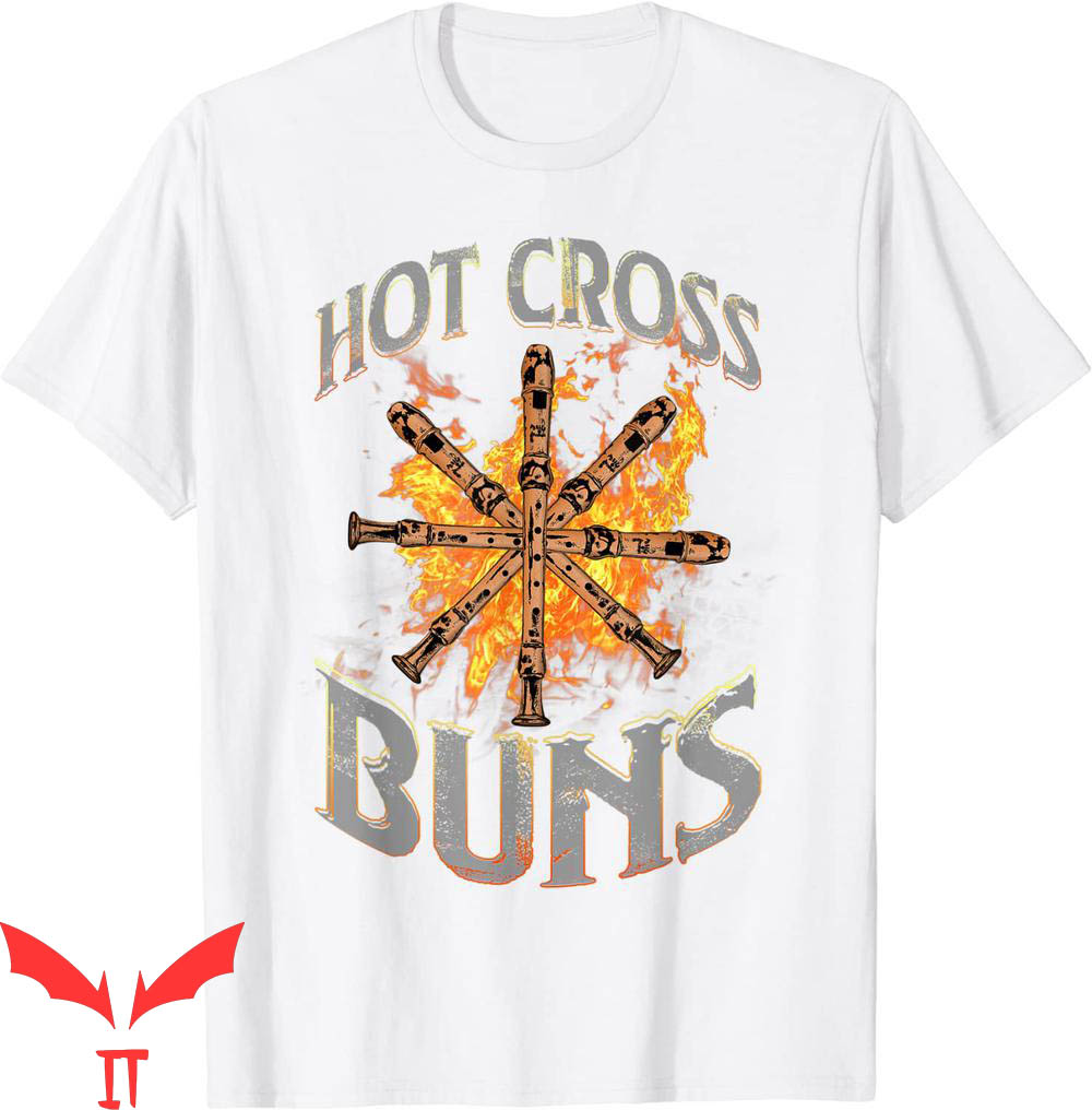Hot Cross Buns T-Shirt Funny Pattern Graphic Tee Shirt