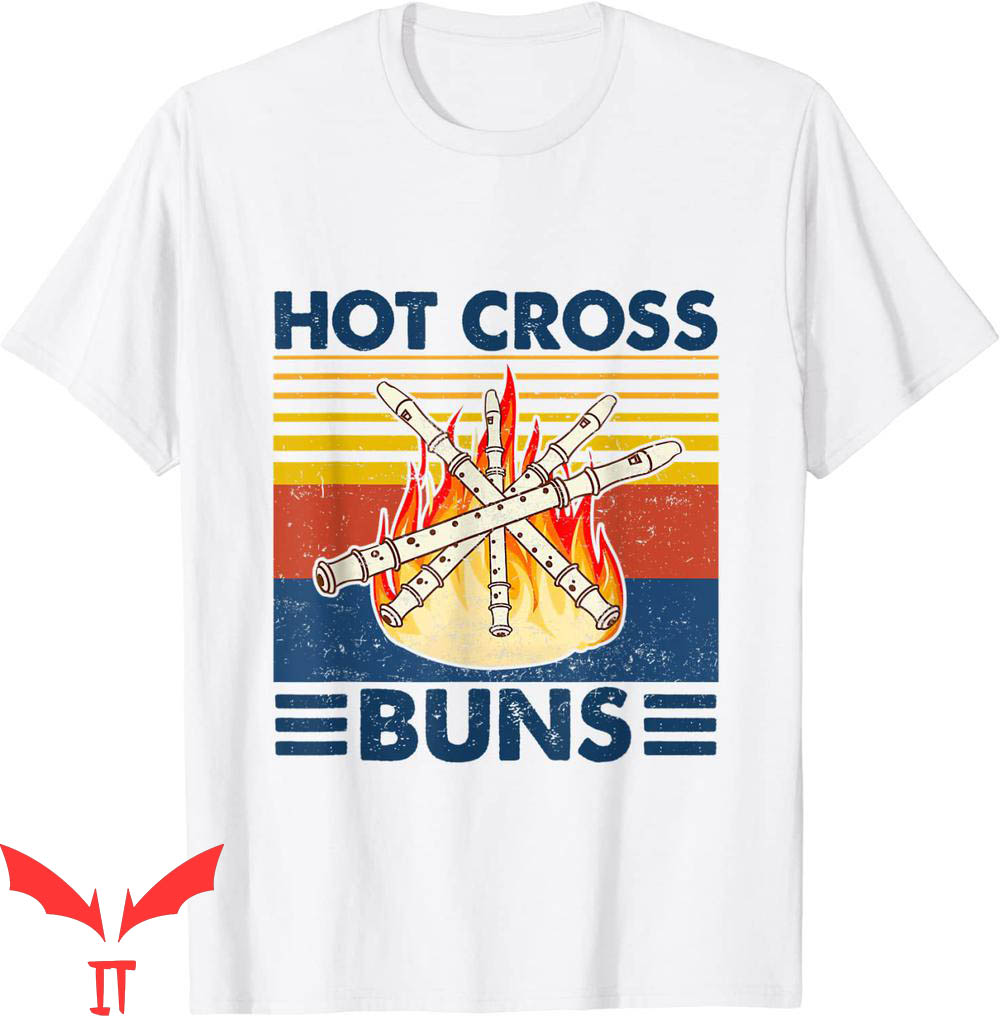 Hot Cross Buns T-Shirt Funny Style Pattern Graphic Tee Shirt